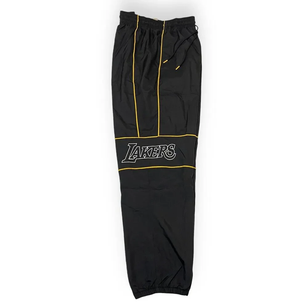 Nike Los Angeles Lakers Woven Dri-Fit Pants Black NBA 75th Anniversary Size XL - Picture 8 of 12